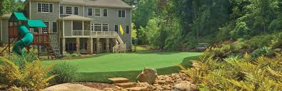 Professional putting green installation